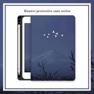 For Huawei Matepad 11 Inch 2023 Case with Pencil Holder for Mediapad T5 M5 Lite 10.1 M6 10.8 Cover for Huawei Matepad Air 11.5 Se 10.4 T10s 10.1 T10 9.7 Pro 12.6 13.2 Case