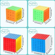 ALV Stickerless 4x4 5x5 6x6 7x7 Stickerless Speed Magic Cube Puzzles 4x4x4 5x5x5 6x6x6 7x7x7 Toys