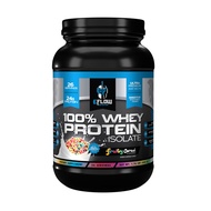 eFlow Nutrition 100% Whey Protein Isolate - Gluten & Lactose-Free Digestive Enzymes Added, Low Carb,