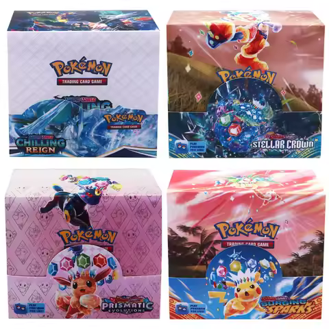 324pcs Pokemon TCG: Sword & Shield-Fusion Strike Booster Display Box (36 Packs) Board Game Card DEST