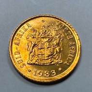 SOUTH AFRICA 1 CENT COIN | 1983