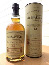 順豐站免郵🌹Balvenie 14 Year Old Caribbean Cask speyside whisky百富14年加勒比桶現貨700ml