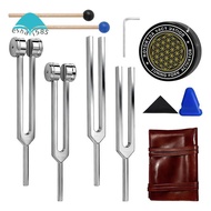 Tuning Fork for Sound for Healing Set(128Hz, 256Hz, 512Hz, 528Hz)- Meditation Tool