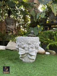 "กระถางโรแมนซ์ (Romance)" จัดสวน แต่งสวน Bunny Brown