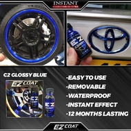 BLUE CHROME COLOUR PAINT (EZ COAT C2 BLUE)
