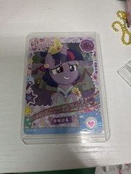 小馬寶莉紫悅黑背Cr卡