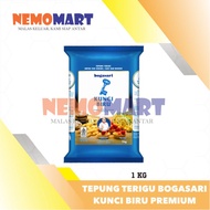 BOGASARI PREMIUM WHEAT FLOUR KEY biru 1 KILO KG 1KG 1 KILO KILOGRAM