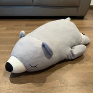 Sleeping Teddy Bear Gray 80cm