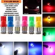 T10 10LED Motor Car Headlight Bulb Roof Number Plate Signal 2pcs Myvi Axia Bezza Viva Wira Saga FLX