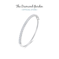 TDG 10K Gold Lab Grown Diamond Bangle