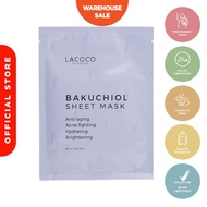 MSBB - (NOT FOR SALE) Lacoco Bakuchiol Sheet Mask Berkualitas