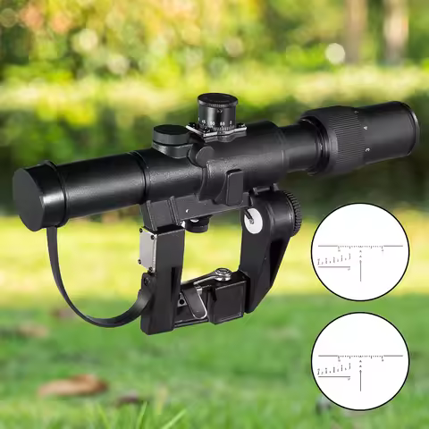 Dragunov Svd 3-9X26 Scope Tactical Rifle Scope Red Illuminated Optical Sight Ak Airsoft Spotting Sco