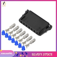 [xinhuan75l.] Rear Tail Light Plug Lamp Cable Connector for   C-Class W204 1-1355396-1 7P Connector 