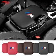 Bmw M Leather Armrest Box Protective Pad Memory Cotton Booster Pad Central Armrest Protective Cover Car Modification Accessories for 3 Series 5 Series X5 X3 X1 2 Series 1 Series
