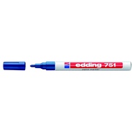 edding 751(1-2 mm) 753 (หัวตัด1-2.5 มม.) ปากกาเพ้นท์ เขียนเหล็ก อะไหล่ ชิ้นงาน อลูมิเนียม แก้ว พลาสติก ผลิตจากญี่ปุ่น