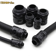 TIOMNV56H4 Corrugated Pipe Joint, Multisize Plastic Plastic Tube Connector, AD15.8 Black Bellows Ter