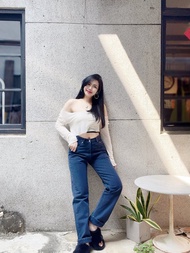 levis / 501 W30腰 L30 深海藍排釦 古著中腰丹寧牛仔長褲vintage