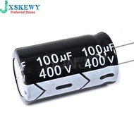 2PCS ​​​​100uF 400V 100MFD 400Volt 16*30mm Aluminum Electrolytic Capacitor Radial 100mf400v 100uf400