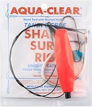 Aqua-Clear, Shark Surf Rig, 15/0 Extra Strong Circle Hook, AFW Swivel, 90 lb / 40.1 kg Surflon Black