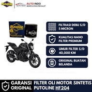 Putoline HF204 Motorcycle Oil Filter for Yamaha MT25 | Original Guarantee