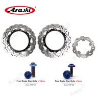 Arashi CNC Full Floating Front Rear Brake Disc Rotors Set For BMW S1000RR S 1000 RR 2009 2010 2011 2