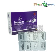 NEXIUM MUPS 20 MG CAPSUL 7'S/ESOMEPRAZOLE/ASAM LAMBUNG/GERD/MAAG