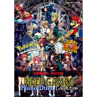 Duet 4 Hands Piano Book Piano Games/ / (PG-8) VIDEO GAMES COLLECTION FOR PIANO DUET (4 hands 2 piano