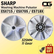 32.5cm ESX715 / ESX705 / ES718X / EWT654XW SHARP Pulsator Mesin Basuh ELECTROLUX Pulsator EWT-654XW