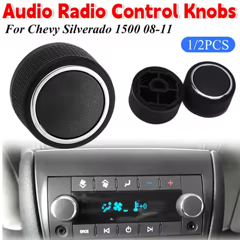 Audio Radio Control Knobs 22912547 Air Conditioning Knob Heat Control Button for GMC Acadia 09-13 fo
