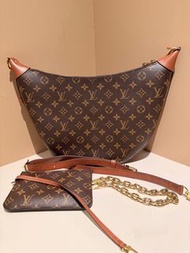 LV Loop Hobo 大號 鏈條豌豆包 月亮包 棕色