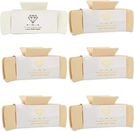 Bridesmaid Hair Claws Bachelorette 4.1 Inch Square Hair Clips Set of 6 Bridal Shower Rectangular Hai