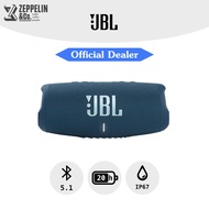 JBL Charge 5 Portable Waterproof Bluetooth Speaker with Powerbank [Black/Red/Blue/Squad]