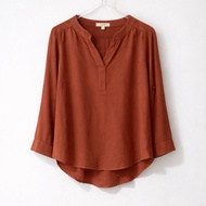 Et Cetera Blouse - Terracotta