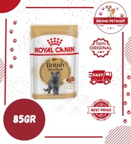 Royal Canin British Shorthair Wet Food 85gr - Makanan Kucing