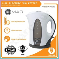 【MAG 1.8L Kettle】Electric Jug Kettle Water Heater Cerek Jug Elektrik