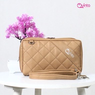 MAHYRA QUINTA UKURAN 24x15x4 CM/ TAS QUINTA PENGATUR KEUANGAN / TAS SELEMPANG WANITA TERLARIS 2025 /