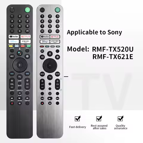 ZF applies to Sony 4K intelligent international voice TV RMF-TX520P RMF-TX621E TX520E RMF-TX520U RMF
