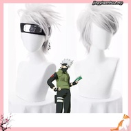 Narutorambut palsu lelaki Cosplay Costume Main Dada Qika Kakashi wigs ,anti -leading anime silver gr