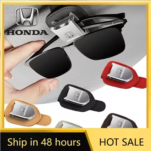 Car Accessories Car Eyeglass Storage Clip Sun Visor Sunglasses Holder Car Eyeglass Holder For Honda 