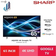 SHARP 65 INCH 4K UHD GOOGLE TV 4TC65HJ6000X