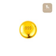 Fine Gold 👑999 Bean 1g/100%💯authentic 999gold