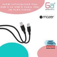 Mazer Infinite.Link 3 Flex USB C to USB-C 240W (Flex Silicon) (2M) (M-FLEX-C2240)