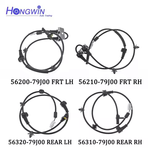 ABS Speed Sensor Front Rear Left & Right Fits Suzuki SX4 2007-2013 2.0L OE#: 56320-79J00 56310-79J00