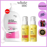 White Inc Alpha Glowhite Body Lotion 400ml / AHA Whitening Body Lotion / AHA Whitening Body Serum