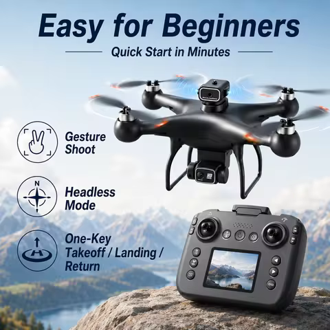 Brushless Drone 360° Obstacle Avoidance Optical Flow Positioning Hover Signal Enhancement Stable Fli
