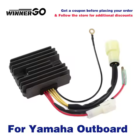 Voltage Regulator Rectifier For Yamaha Outboard 115HP-225HP 130HP 150HP S200TXRW TLR TJR Power 6R3-8