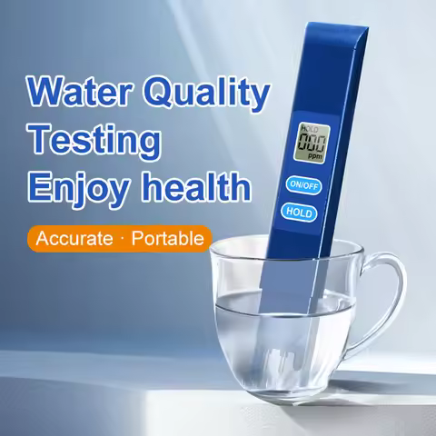 TDS-H1A 0-9990ppm Water Quality Detection Pen Household Drinking Water EC Meter 2in1 TDS Test Meter 