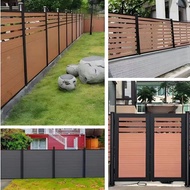 Outdoor WPC Board WPC fence Board Panel Solid Planks Wood Plastic Composite Board