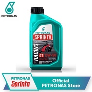 PETRONAS Sprinta 4T RACING ES 10W-50 10W-40 Fully Synthetic - Minyak Hitam +ESTER API SN JASO MA2