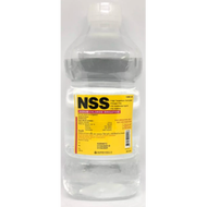 น้ำเกลือ ปากกว้าง ฉลากเหลือง 1000 ml น้ำเกลือNSS 0.9% FOR IRRIGATION 1000ML.ปากกว้างTNP